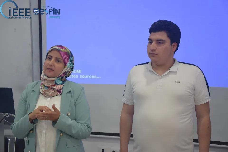اليوم الافتتاحي للفرع الطلابي IEEE ESPIN — 2