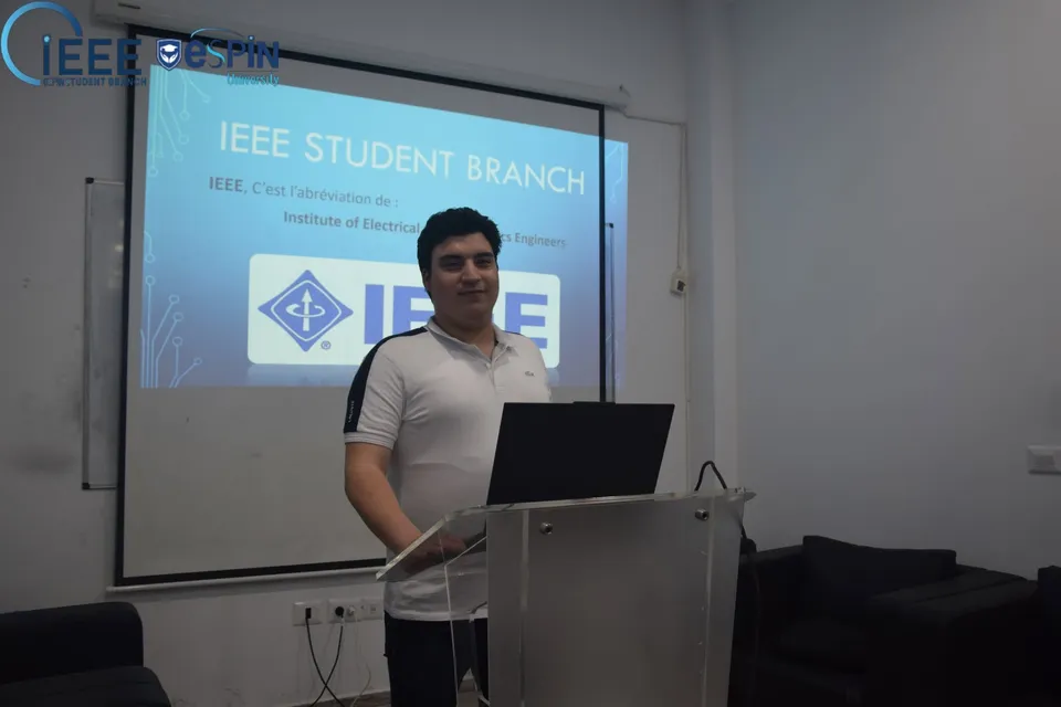 اليوم الافتتاحي للفرع الطلابي IEEE ESPIN — 3