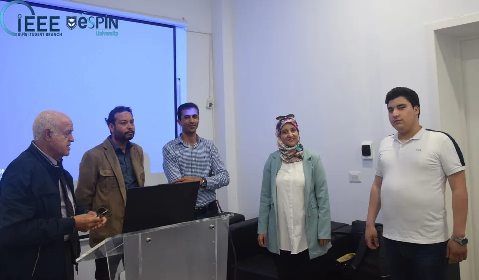 اليوم الافتتاحي للفرع الطلابي IEEE ESPIN — 4