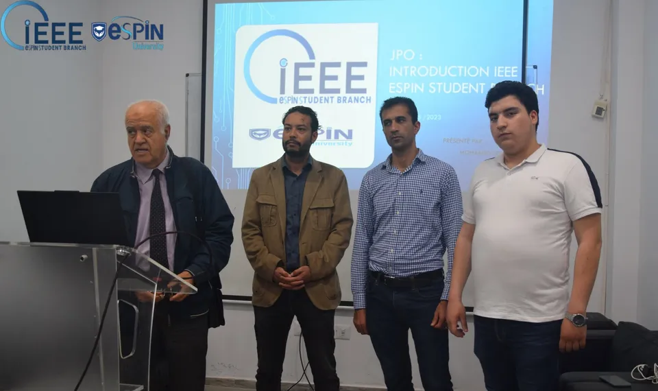 اليوم الافتتاحي للفرع الطلابي IEEE ESPIN — 5
